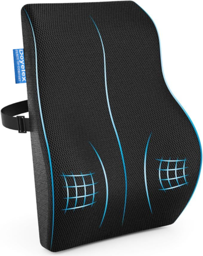Orthopedic Cool Gel Memory Foam Back Support for Chair