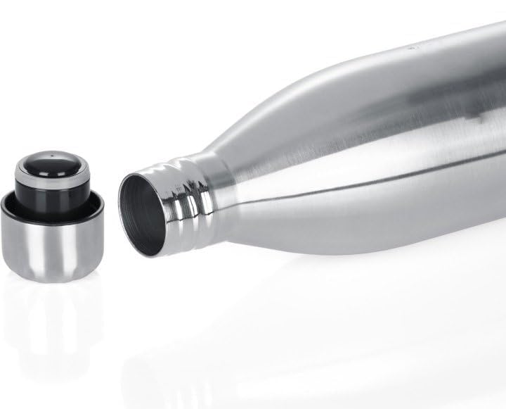 Stainless Steel Water Bottle (1000 ml, Silver) - Image 4