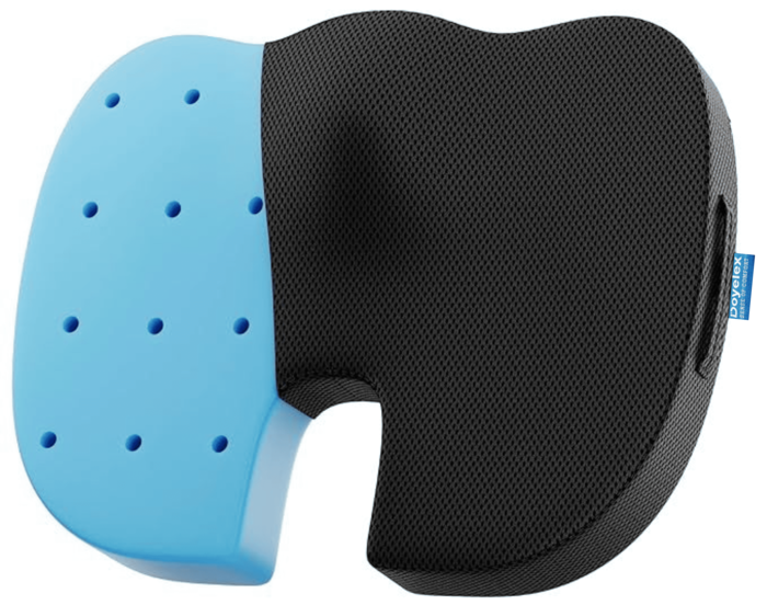 Orthopedic Gel Memory Foam Coccyx Seat Cushion